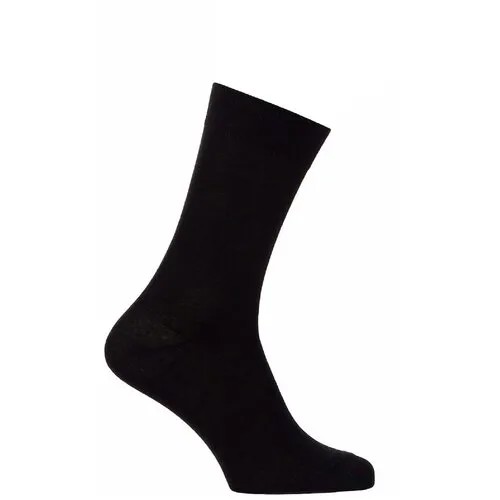 Мужские носки Пингонс, 3 пары, классические, размер 29 (размер обуви 44-46), черный