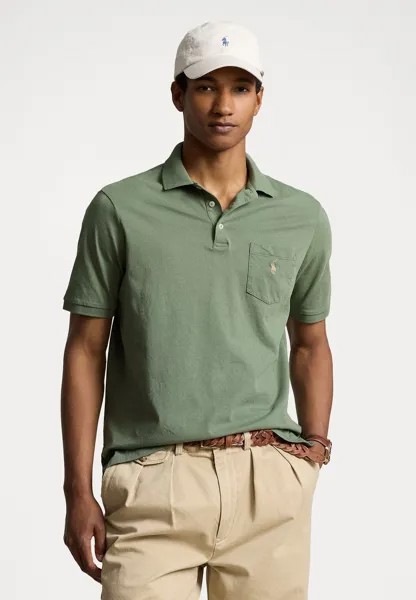 Рубашка поло Ralph Lauren, оливковый