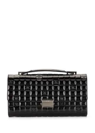 Chanel Pre-Owned сумка Choco Bar Icon 2002-го года с логотипом CC