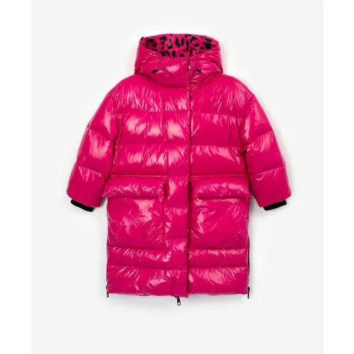 Пальто Gulliver, размер 104, розовый