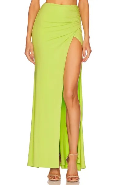 Юбка Michael Costello x REVOLVE Zendaya, цвет Bright Green