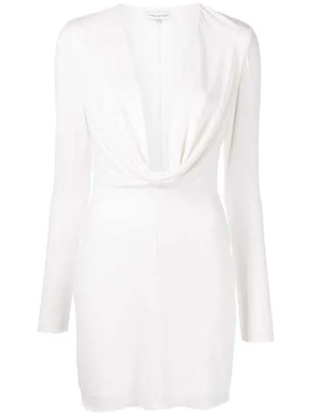 Halston Heritage платье мини Fay из джерси