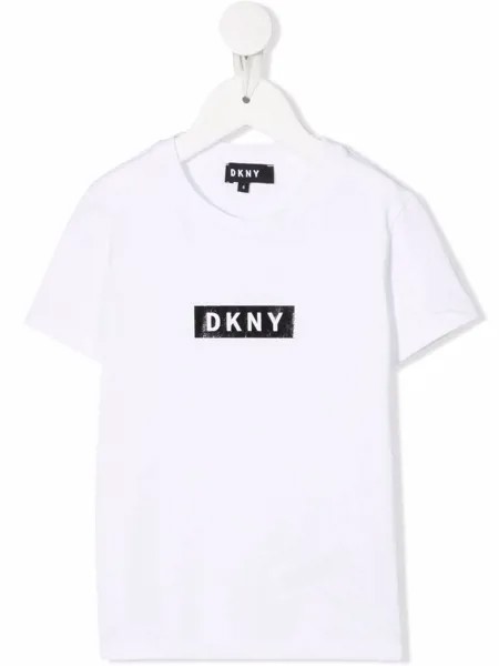 Dkny Kids футболка с логотипом