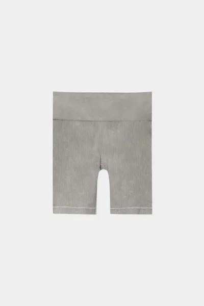 Шорты Pull&Bear Seamless cycling, светло-серый
