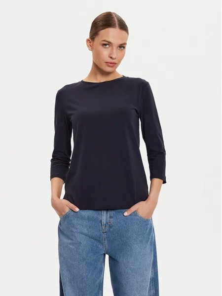 Блуза стандартного кроя Weekend Max Mara, синий
