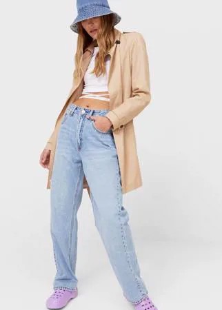 Stradivarius Базовый Тренч Цвет Камня Xl