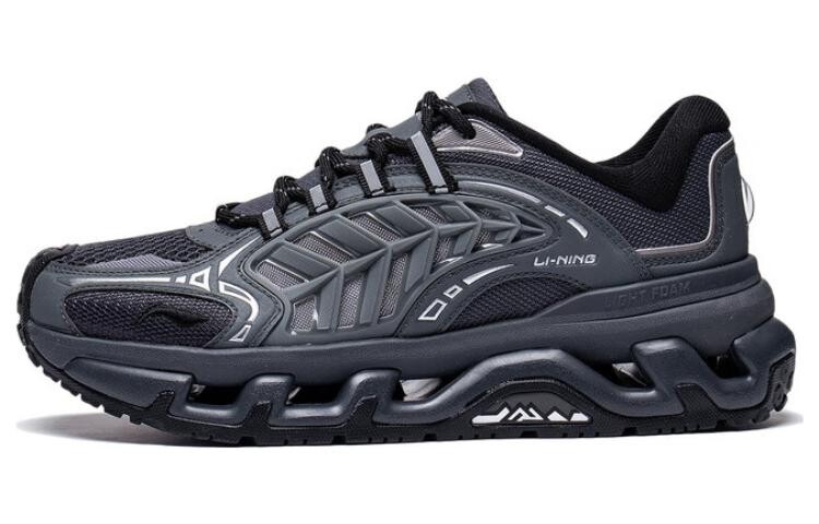 Кроссовки LINING Mountains Lifestyle Shoes Women's Low-top Black, черный
