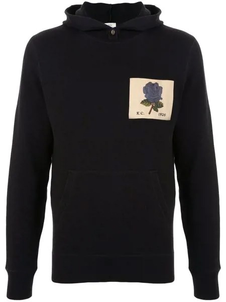 Kent & Curwen худи с вышивкой