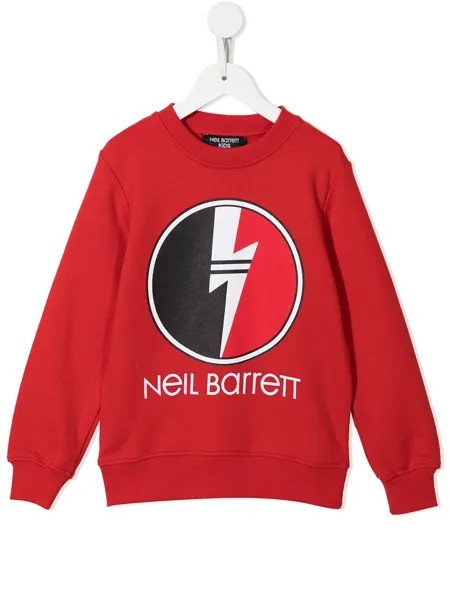 Neil Barrett Kids толстовка с графичным принтом