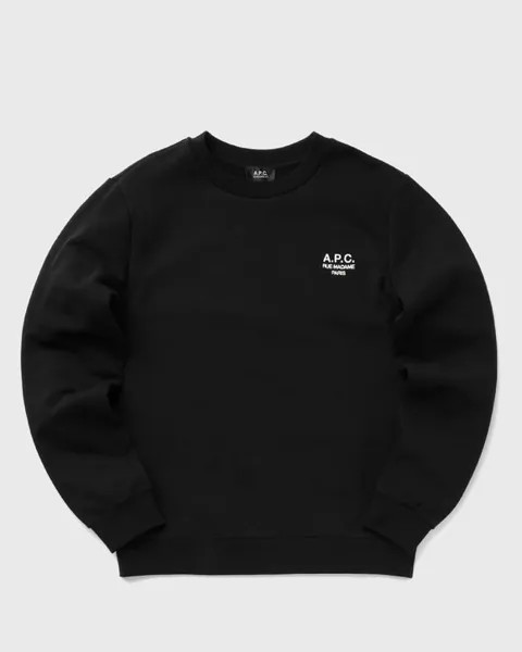 Толстовка A.P.C. Sweat Standard Rue Madame Gots, цвет noir/blanc