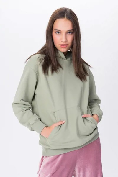 Худи женское Tom Farr T W4640 хаки 44 RU