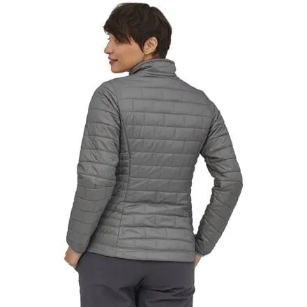 Утепленная куртка Nano Puff женская Patagonia, цвет Feather Grey