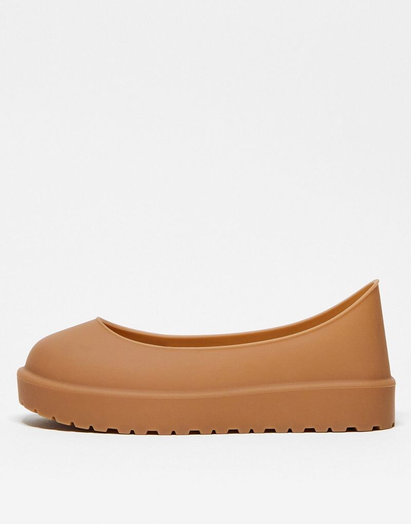 Светло-коричневые накладки на ботинки UGG