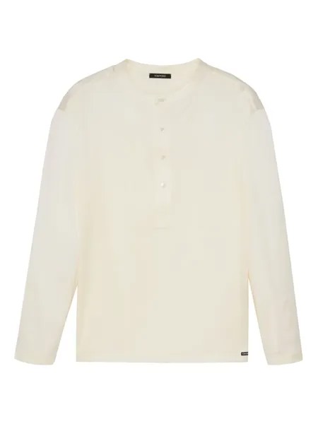 Шелковая пижама Henley Tom Ford, белый