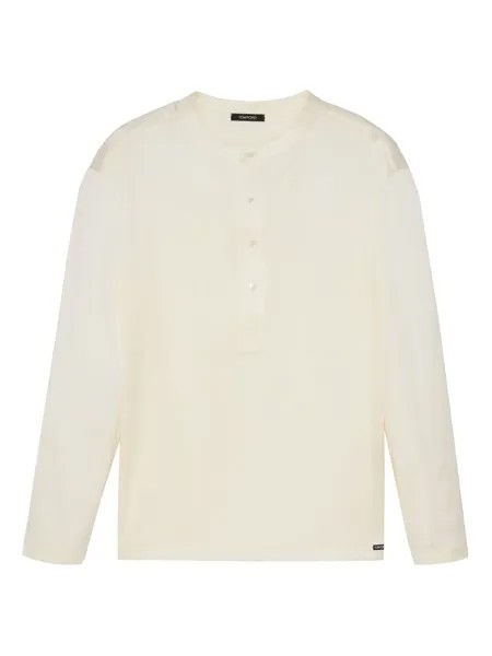 Шелковая пижама Henley Tom Ford, белый