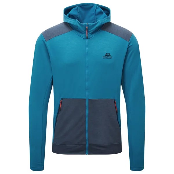 Флисовая жилетка Mountain Equipment Oracool Hooded, цвет Mykonos Blue/Dusk