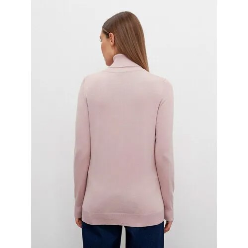 Водолазка CONSO WEAR, длинный рукав, размер 40, бежевый, розовый