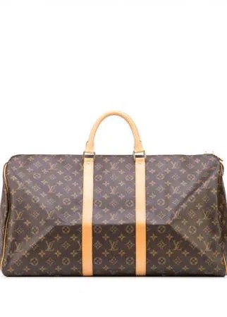 Louis Vuitton дорожная сумка Keepall 55 с монограммой