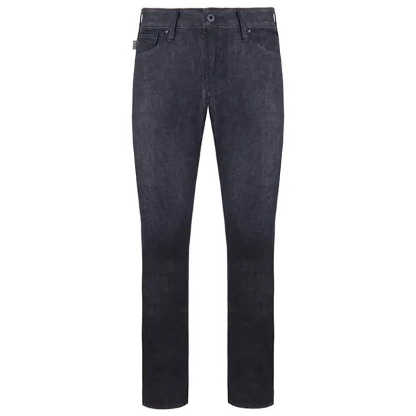 Мужские джинсы узкого кроя J06 Emporio Armani, серый