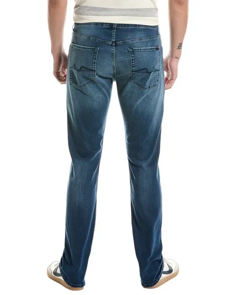 Прямые джинсы 7 For All Mankind Paxtyn TX, синий