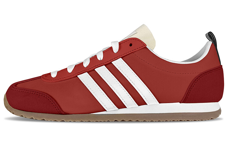 Кроссовки adidas neo VS JOG Lifestyle Shoes Unisex Low-top Red/white, красный