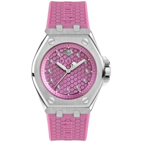 Наручные часы PHILIPP PLEIN, серебряный, розовый