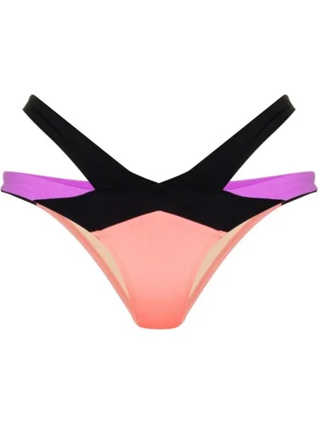 Agent Provocateur плавки бикини Mazzy с вырезами, розовый