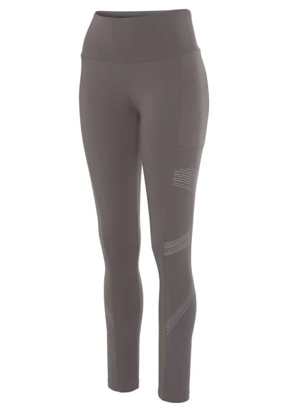 Тренировочные брюки Lascana Active, бежевый