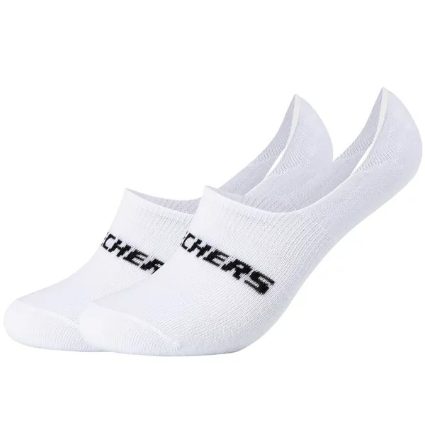 Носки Skechers SK44008 no show 2 шт, белый