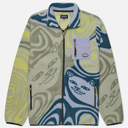 Мужская куртка RIPNDIP Hypnotic Polar Fleece, цвет фиолетовый, размер XL