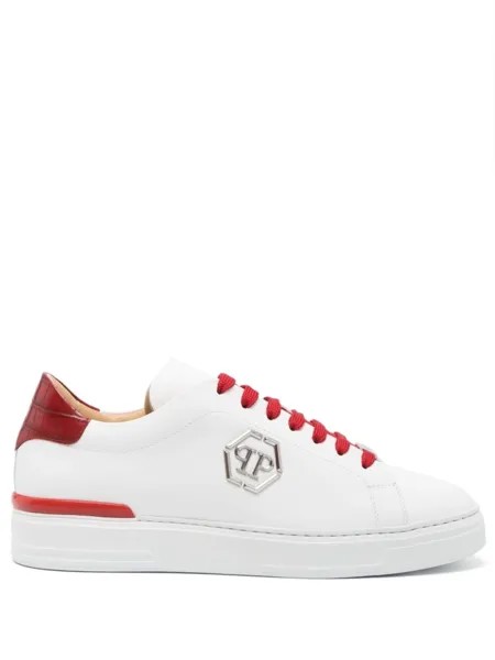 Philipp Plein кеды Cocco Hexagon, красный