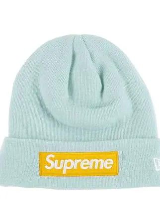 Supreme шапка бини New Era с логотипом
