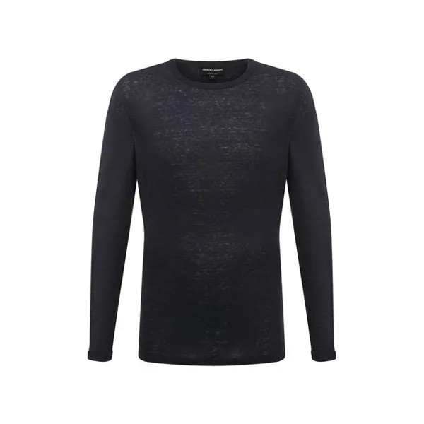 Льняной лонгслив Giorgio Armani