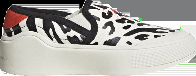 Кроссовки Stella McCartney x Wmns Court Slip-On 'Animal Print', белый