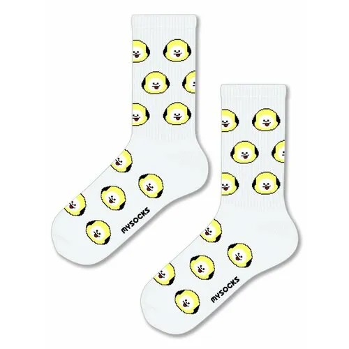 Носки MySocks, размер 36-43, белый