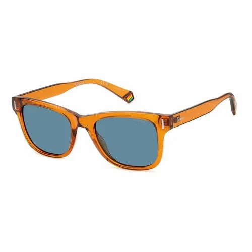 Солнцезащитные очки Polaroid PLD-206367L7Q51C3, синий, оранжевый