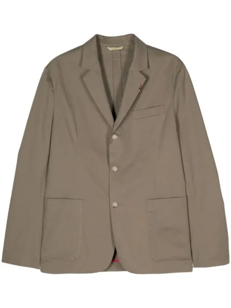 Однобортный пиджак Paul Smith, зеленый