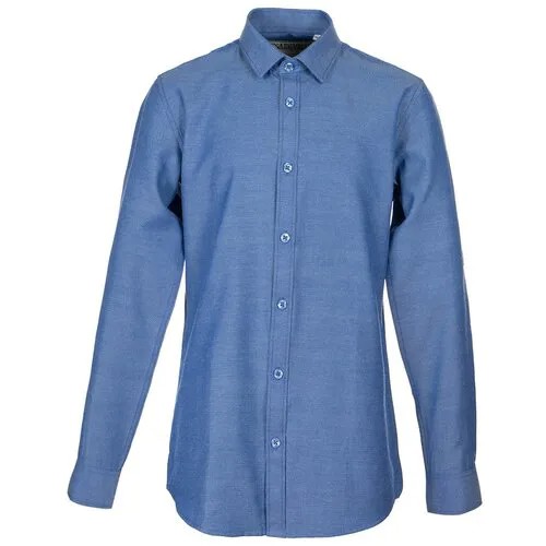 Школьная рубашка Tsarevich, размер 152-158, синий
