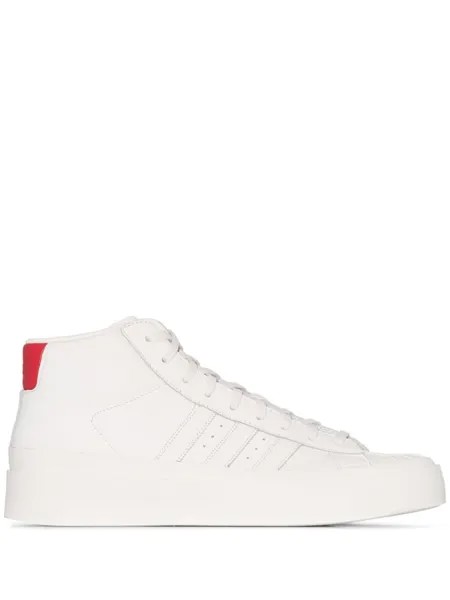 Adidas высокие кеды Pro Model из коллаборации с 424, белый