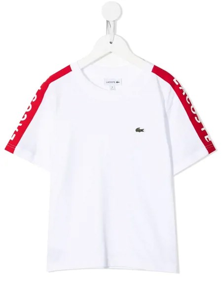 Lacoste Kids футболка с логотипом