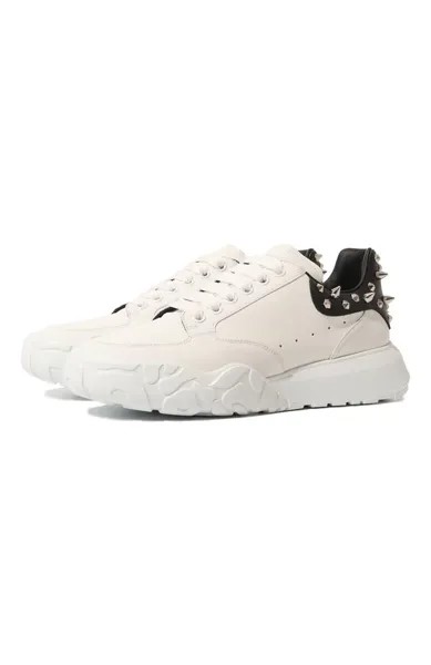 Кожаные кроссовки Court Trainer Alexander McQueen