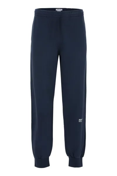 Тканевые брюки Replay Jogging Organic Cotton Fleece, синий