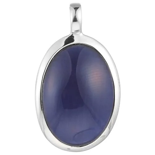 Подвеска со стеклом из серебра SP0310-US-002-WG JV