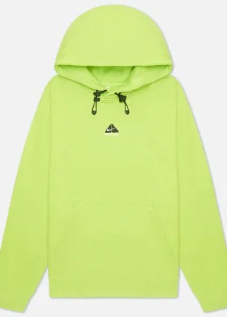 Мужская толстовка Nike ACG Therma-Fit Tuff Fleece Hoodie, цвет зелёный, размер S