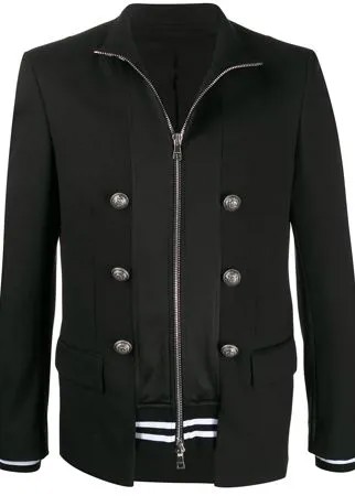 Balmain многослойный бомбер