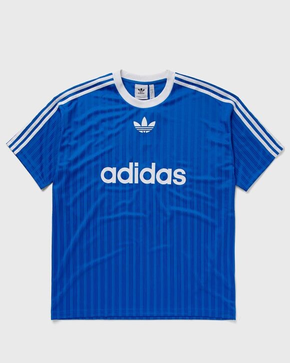 Футболка Adidas Adicolor Poly T, цвет blubir/white