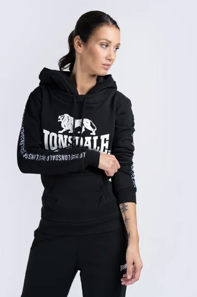 Толстовка Lonsdale Hoodie Dihewyd, черный