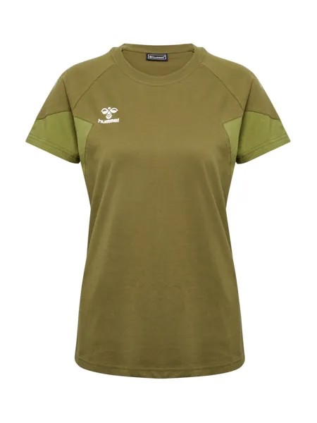 Спортивная футболка Hummel, цвет Green/Olive
