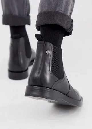 Черные ботинки челси Base London Rossetti-Черный