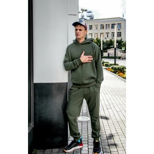 Костюм Wearnost , размер 50 , хаки, зеленый